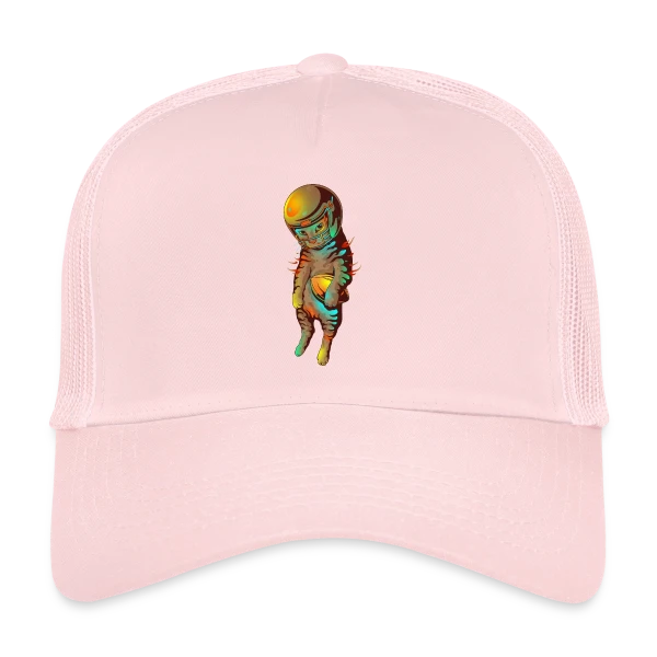Félin Touchdown sur Casquette trucker