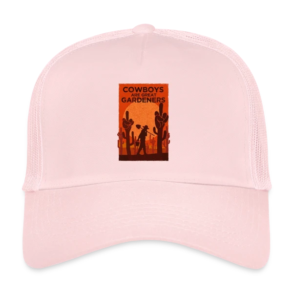 Jardinier du Far West sur Casquette trucker
