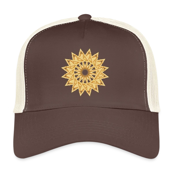 Étoile Dorée Exceptionnelle pour Noël sur Casquette trucker