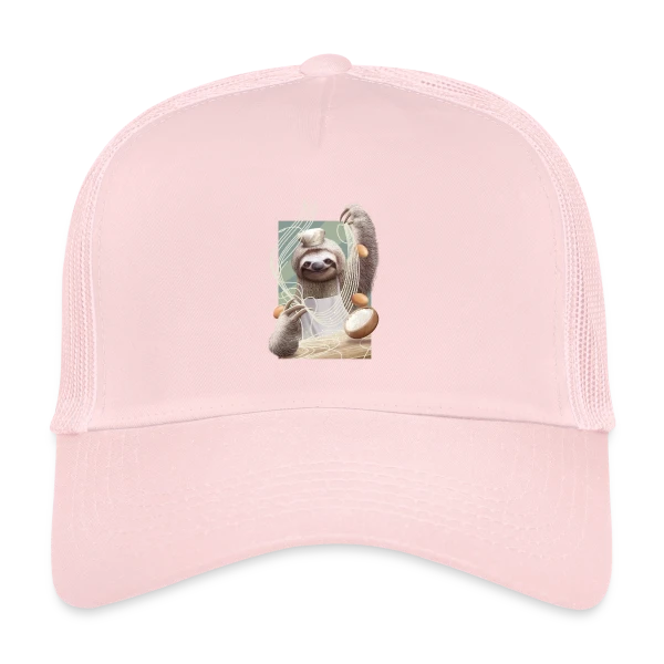 Paresseux Maître des Nouilles sur Casquette trucker