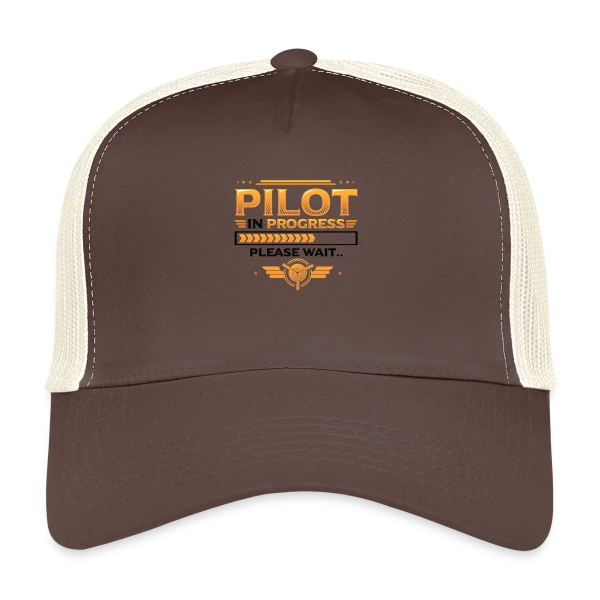 Pilote en Formation Humour sur Casquette trucker