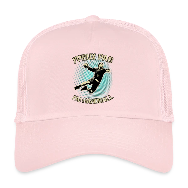 J'peux pas J'ai Handball | T-Shirt Humour Sportif sur Casquette trucker