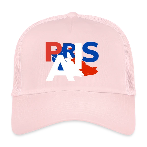 Paris Tricolore Moderne sur Casquette trucker