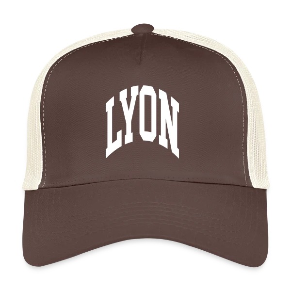 Ville de Lyon sur Casquette trucker