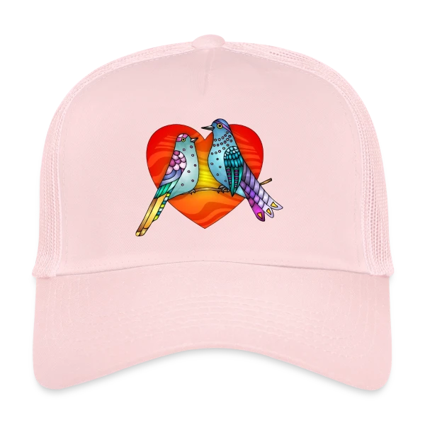 Envol Poétique des Oiseaux sur Casquette trucker