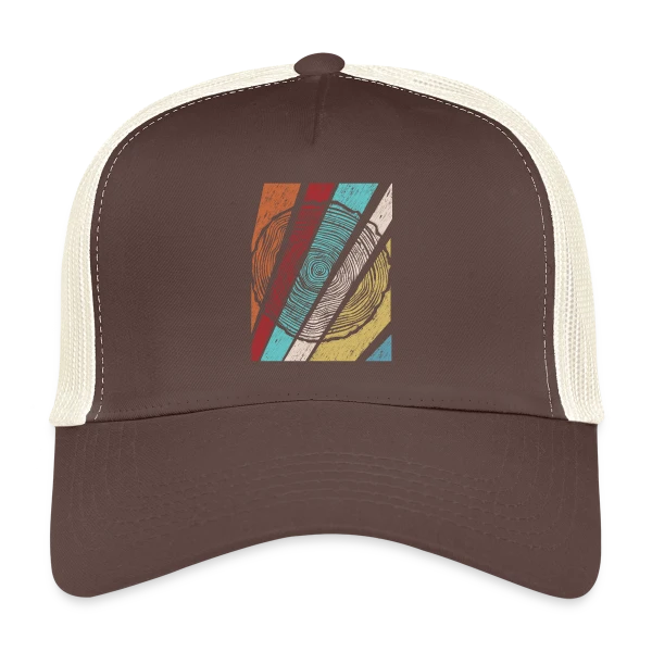 Bûcheron Passion Bois et Forêt sur Casquette trucker