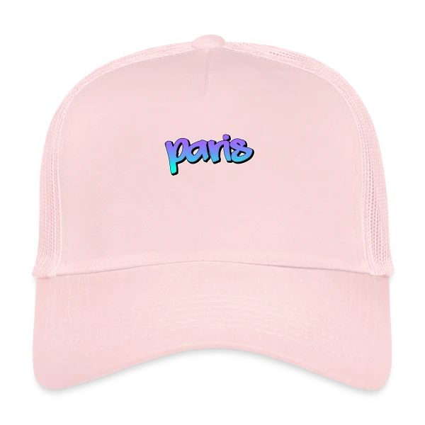 Paris Graffiti Urbain sur Casquette trucker