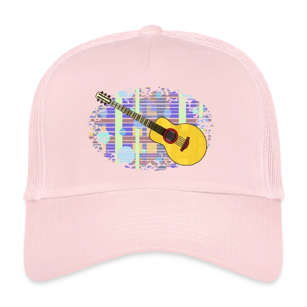 Mélodie Guitare sur Casquette trucker