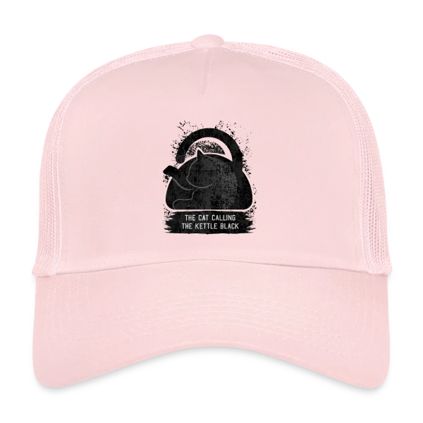 L'Ironie du Chat sur Casquette trucker