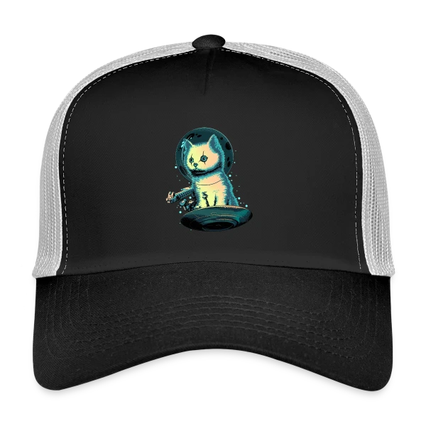 Le Protecteur Félin sur Casquette trucker