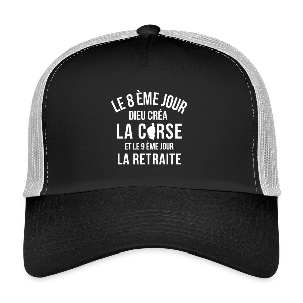 Humour Corse Invisible sur Casquette trucker