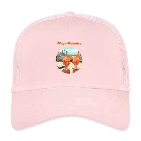 Cocktails Playa Paradise sur Casquette trucker