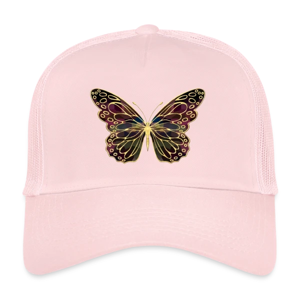 Papillon Aérien sur Casquette trucker