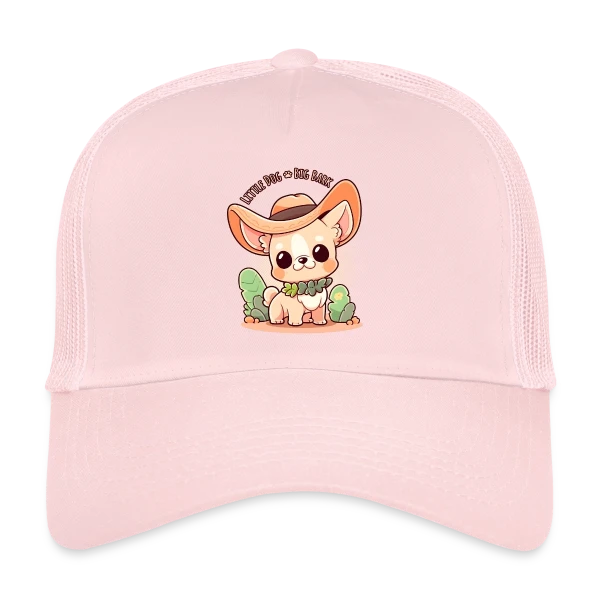 Chihuahua Kawaii - Petit Chien, Grande Voix sur Casquette trucker