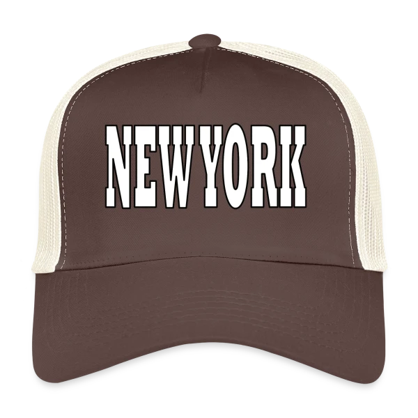 New York Ville Iconique sur Casquette trucker