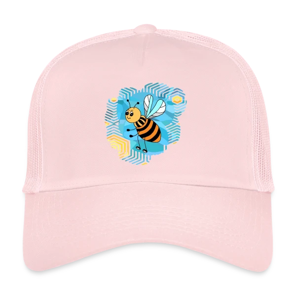 L'Abeille Élégante sur Casquette trucker