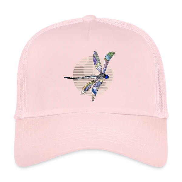 Libellule Enchantée sur Casquette trucker