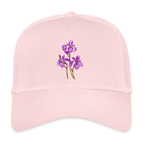 Éclat Floral sur Casquette trucker