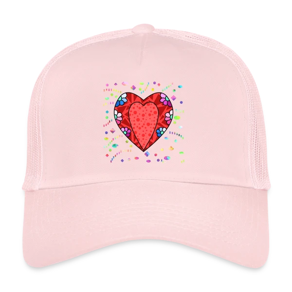 Cœur Tendance sur Casquette trucker