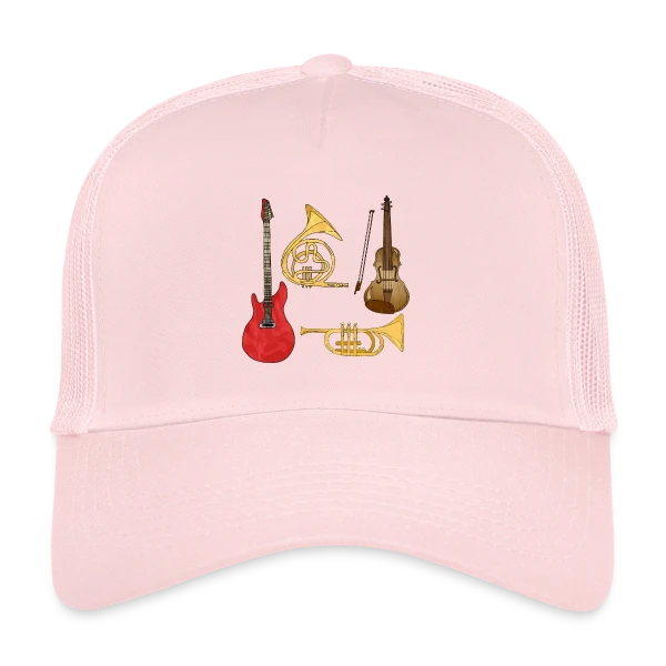 Passion Musique & Instruments sur Casquette trucker