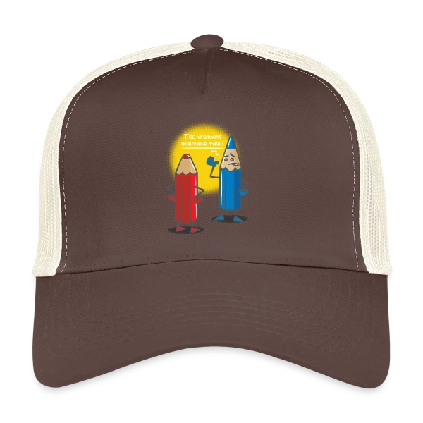 Humour: Mauvaise Mine sur Casquette trucker