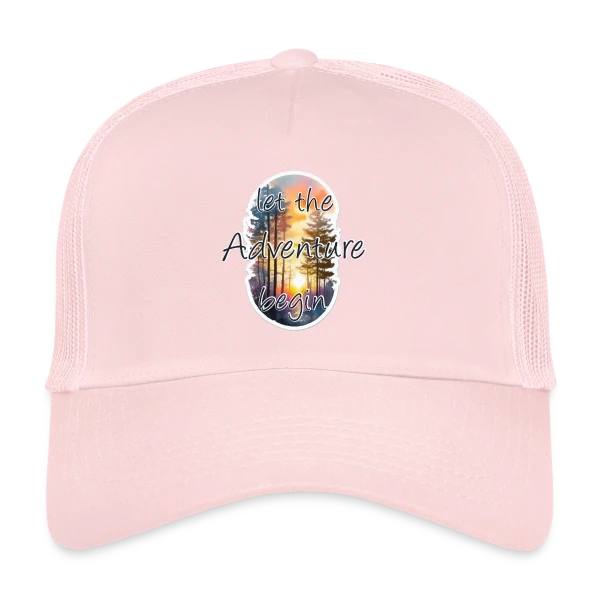 L'Aventure Commence Forêt sur Casquette trucker