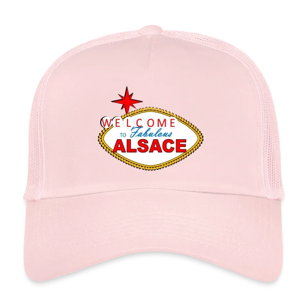 Humour Welcome to Alsace Elsass sur Casquette trucker