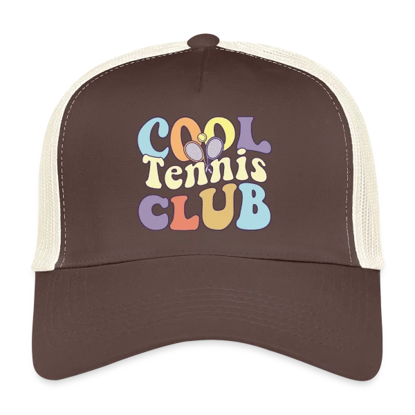 Cool Tennis Club : Coach & Équipe sur Casquette trucker