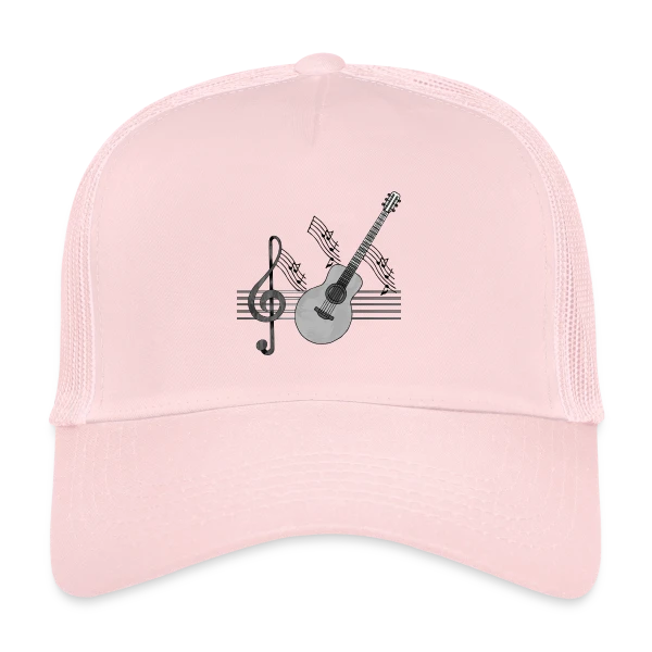 Guitare Passion sur Casquette trucker