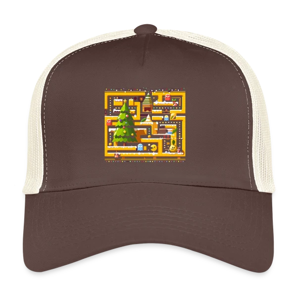 Noël Gamer : Joyeux Arcade Christmas sur Casquette trucker