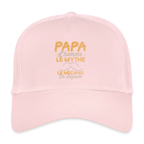 Papa Mécanicien de Légende - Humour Cadeau Atelier sur Casquette trucker