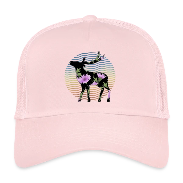 Cerf Majestueux sur Casquette trucker