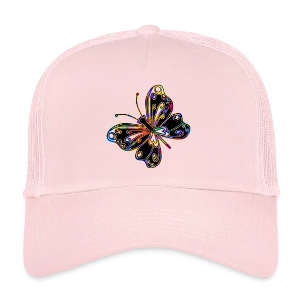 Papillon Élégant sur Casquette trucker
