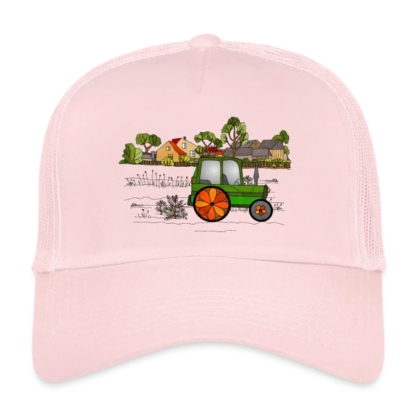 Passion Tracteur sur Casquette trucker