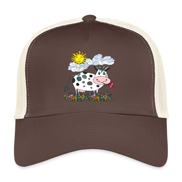 La Vache Stylée sur Casquette trucker