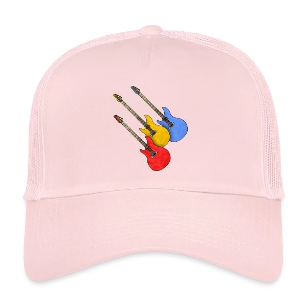 Passion Guitare sur Casquette trucker