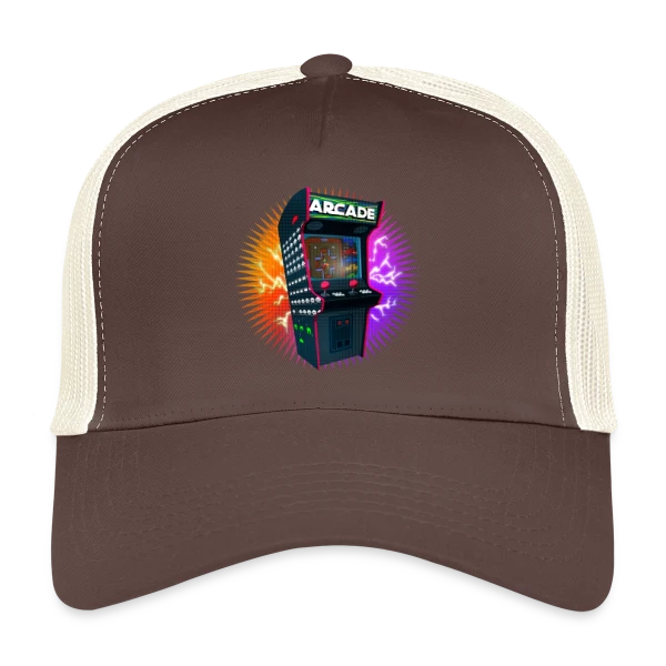 Gauntlet Pixel Art : T-shirt Arcade Rétro Gaming Emblématique sur Casquette trucker