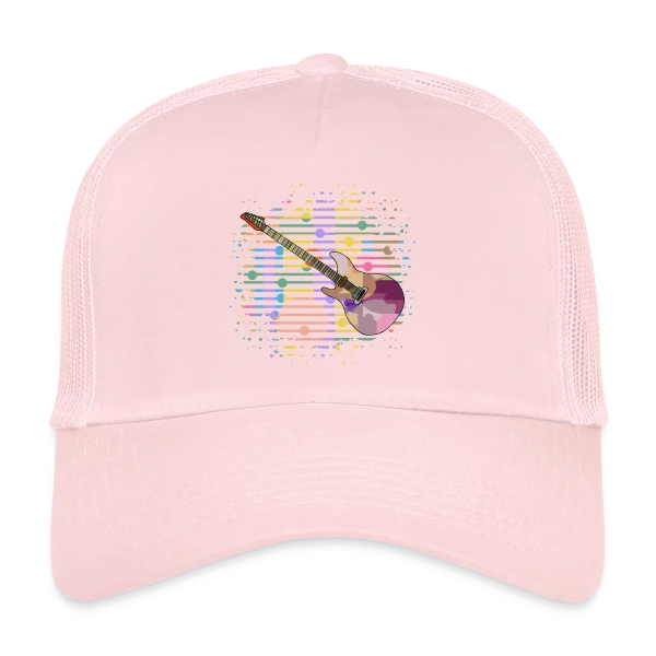 Guitare Passion sur Casquette trucker