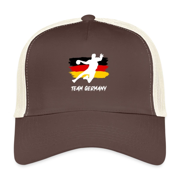 Équipe de Handball Allemagne : Passion Germanique sur Casquette trucker