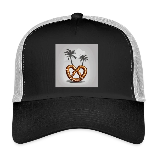 Bretzel tropical : L'Alsace en vacances sur Casquette trucker