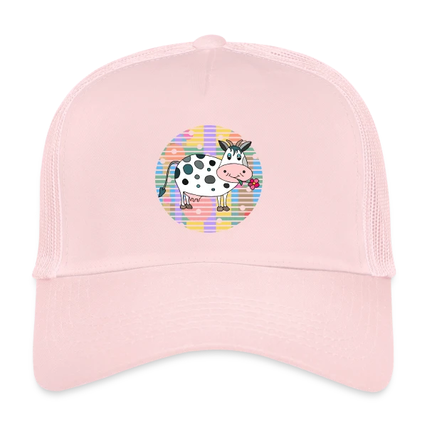 La Vache Adorable sur Casquette trucker