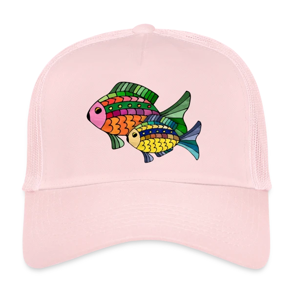 Passion Pêcheur sur Casquette trucker