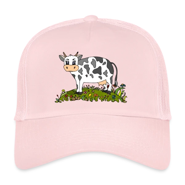 La Vache Stylée sur Casquette trucker