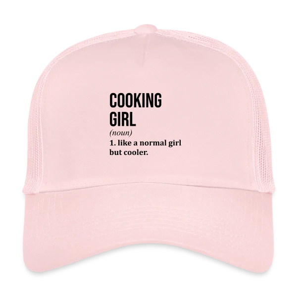 Motif 'Cooking Cooking' | Esprit Culinaire sur Casquette trucker
