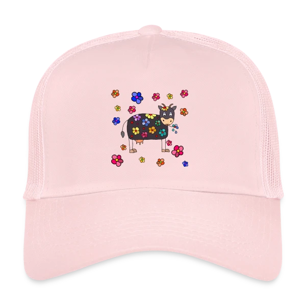 La Vache Stylée sur Casquette trucker