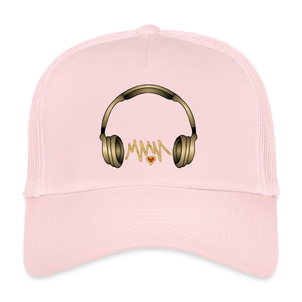Casque Audio Style Urbain sur Casquette trucker