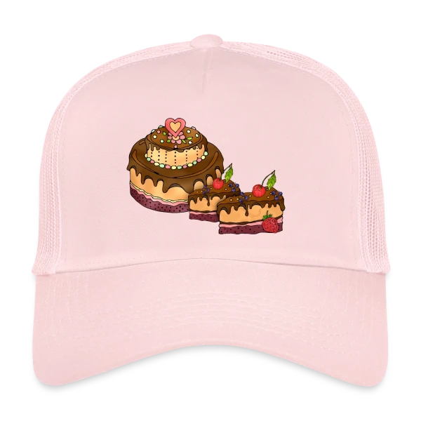 Gâteau Festif sur Casquette trucker