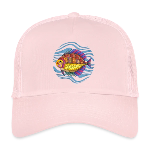 Passion Pêche sur Casquette trucker