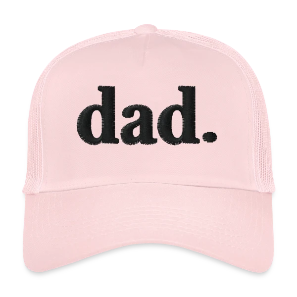 Brodé 'Dad' - Style Élégant et Minimaliste sur Casquette trucker