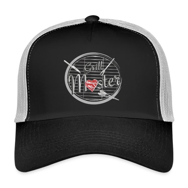 Maître du Grill Cœur sur Casquette trucker